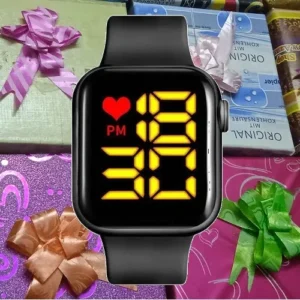 LED Digital M16 Watch | Square Display Watch