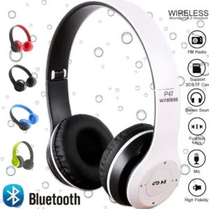 P47 Wireless Foldable Headphones in Pakistan – FM & TF Support