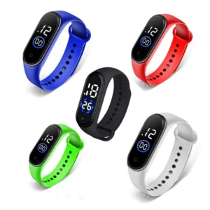 Waterproof M4 Touch LED Digital Sport Watch for Boys & Girls | All Colors