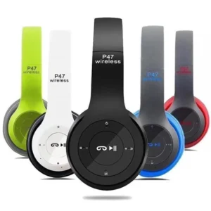 P47 Wireless Foldable Headphones in Pakistan – FM & TF Support