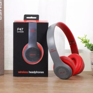 Wireless Bluetooth Foldable Headphones with FM Radio, TF Card & Mic for All Devices