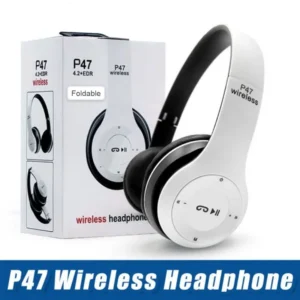 Wireless Bluetooth Foldable Headphones with FM Radio, TF Card & Mic for All Devices