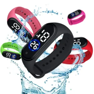Waterproof M4 Touch LED Digital Sport Watch for Boys & Girls | All Colors