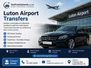 Read more about the article Luton Airport Transfers – Fixed Price, 24/7 Reliable Airport Taxi Service