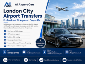 Read more about the article London City Airport Transfers – Fixed Price, 24/7 Reliable Airport Taxi Service