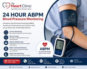 Read more about the article ABPM Test: 24 Hour Blood Pressure Monitoring Service