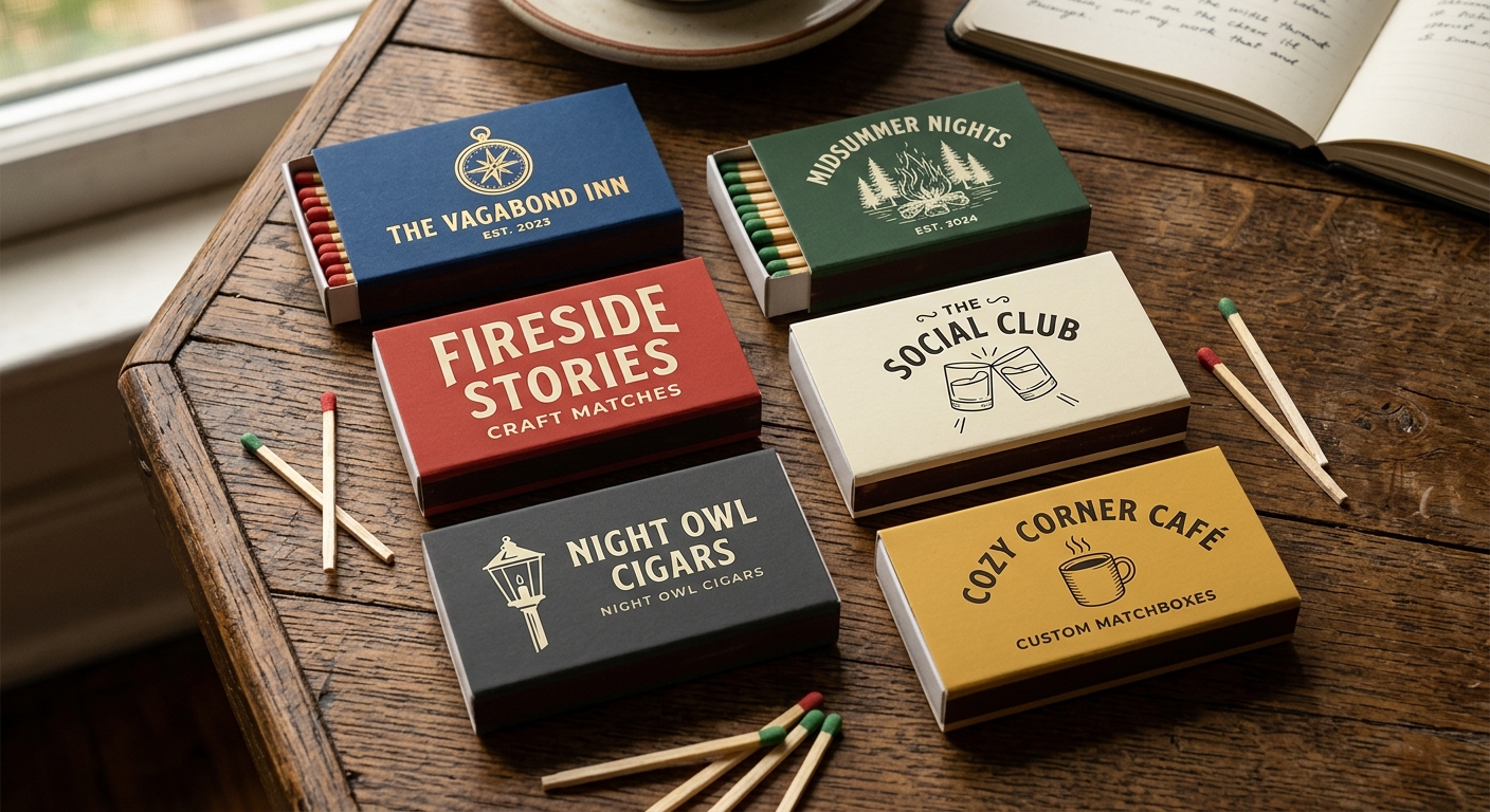 You are currently viewing How Can Custom Match Boxes Improve Your Cafe Brand?