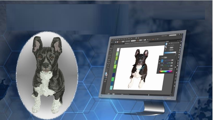 Read more about the article Digitize Dog Designs for Embroidery for Better Stitch Results