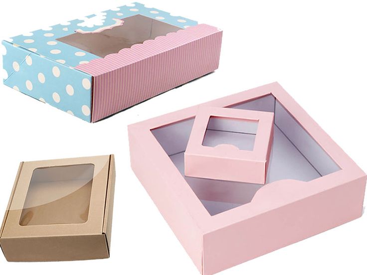 Baguette Boxes with window