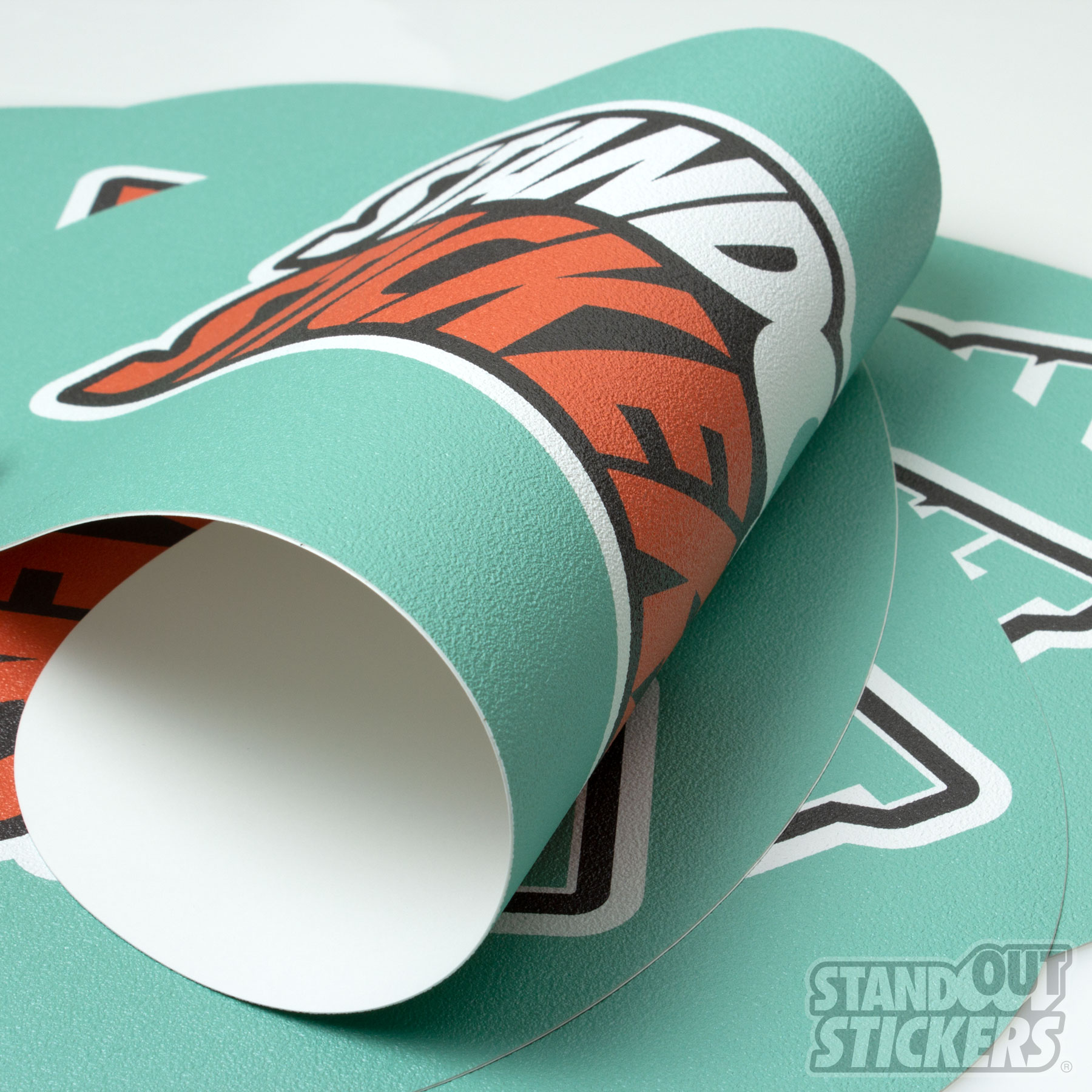 Custom oval decals